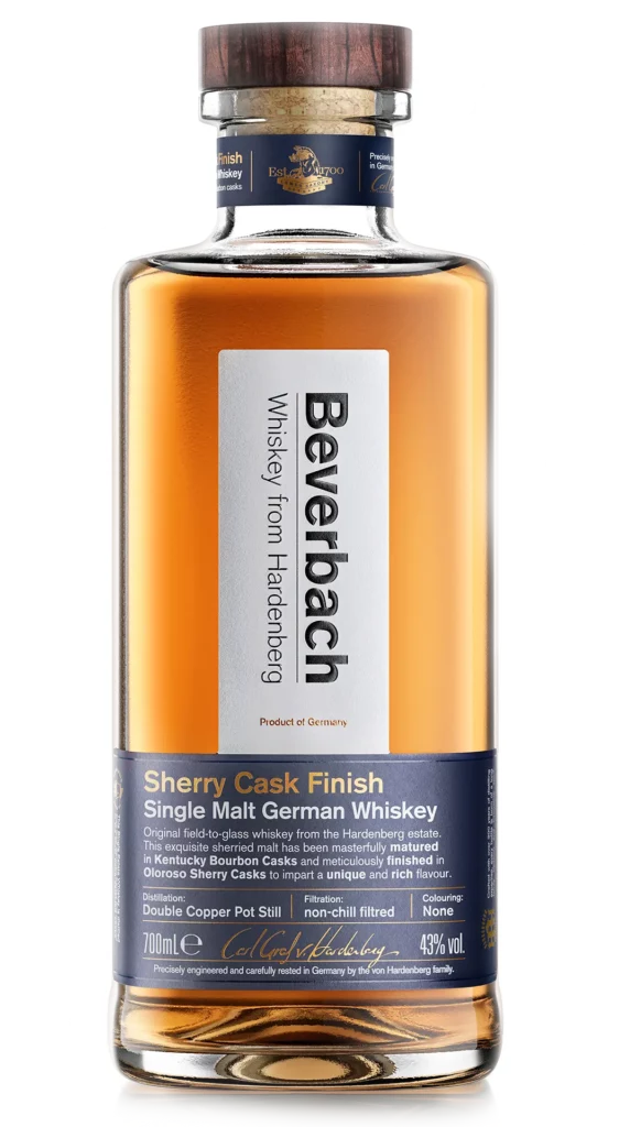 Hardenberg Wilthen - Beverbach Single Malt German Whiskey Sherry Cask Finish